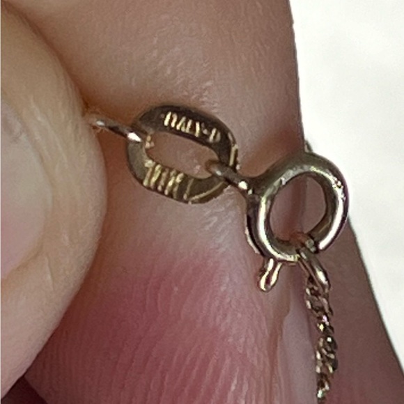 14k gold Dove necklace - Picture 9 of 10